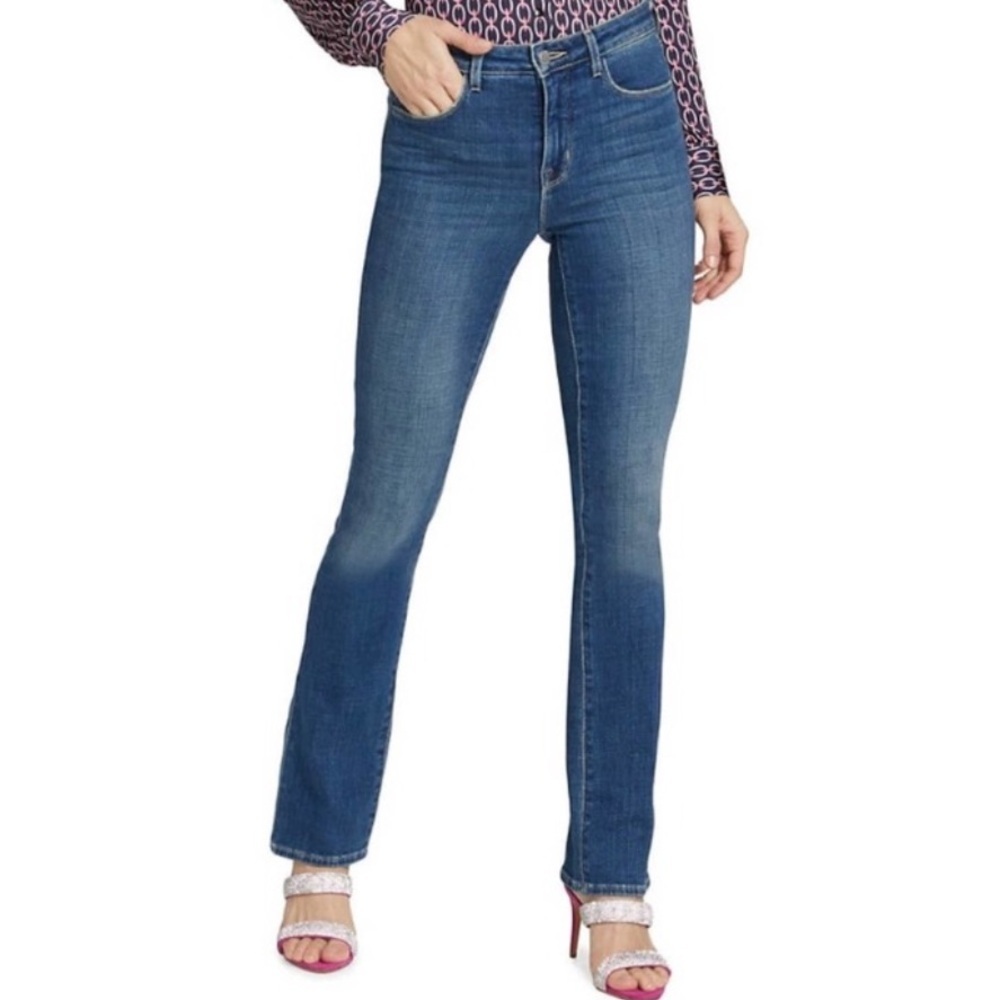 L’AGENCE Oriana High Rise Straight Jeans Size 28